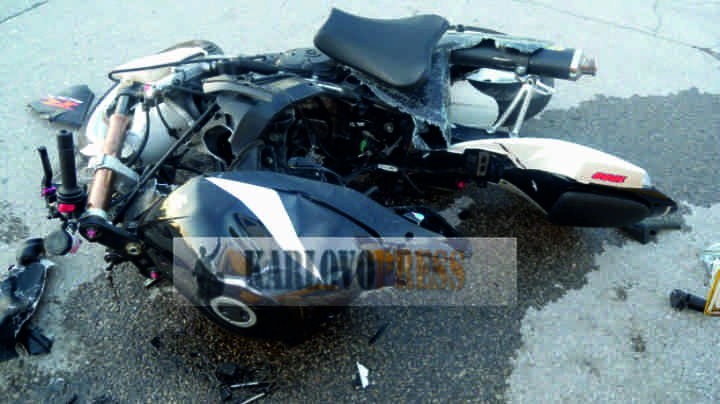 Моторист е настанен в болница след пътен инцидент вчера между Кърнаре и Троян