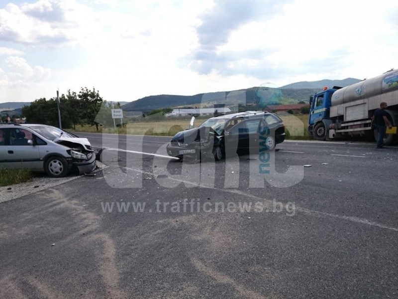 Нова катастрофа на пътя между Пловдив и Карлово вчера