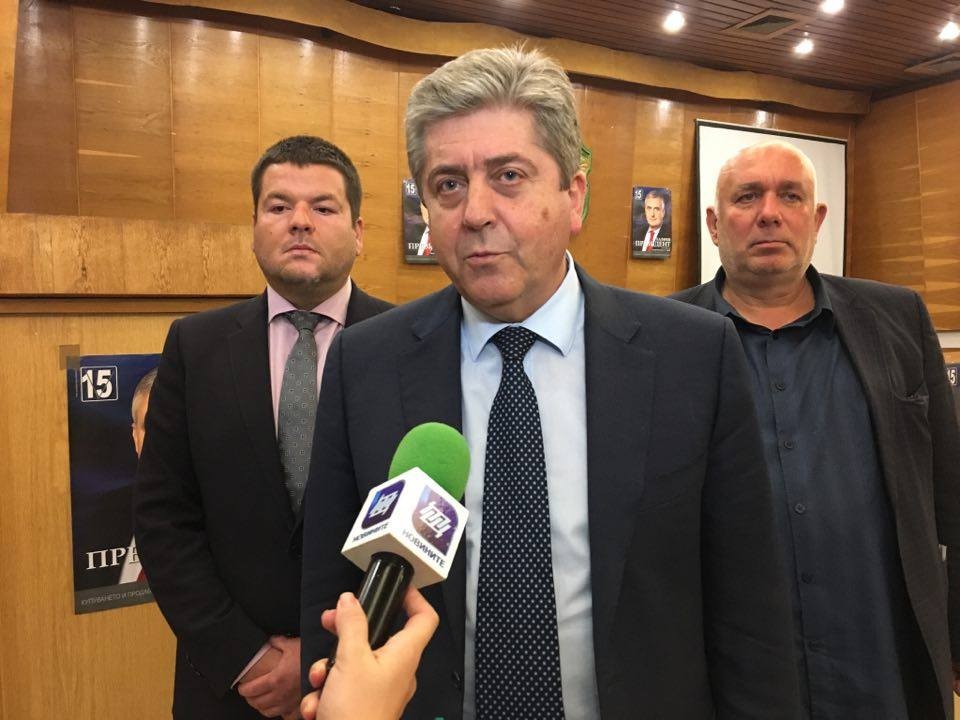 Георги Първанов в Карлово: Калфин е най-подготвеният кандидат за президент на България