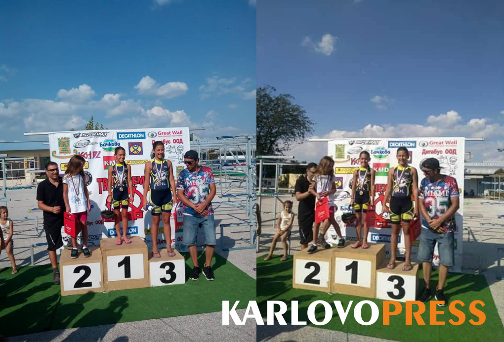 12 годишно момиче от Сопот печели престижни състезания по триатлон