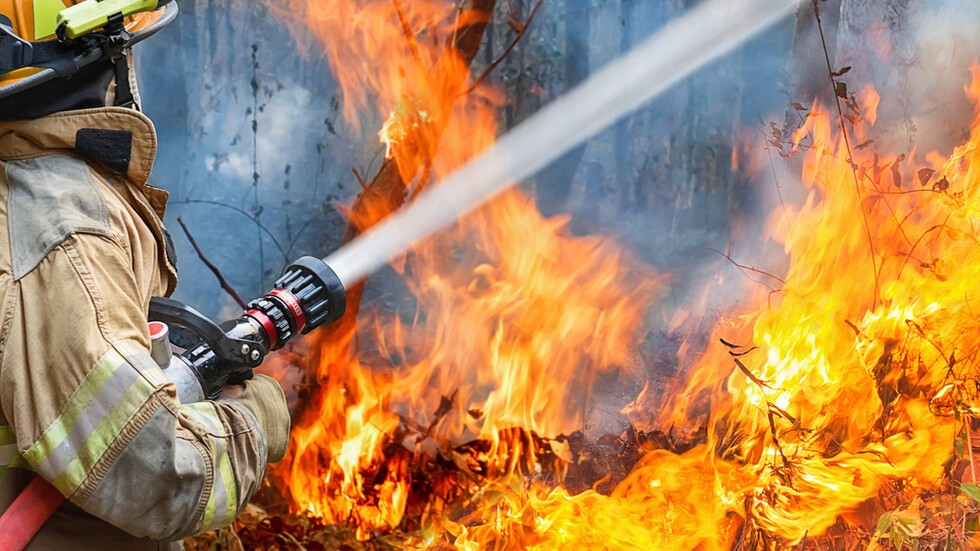 Голям пожар бушува в Хисарско