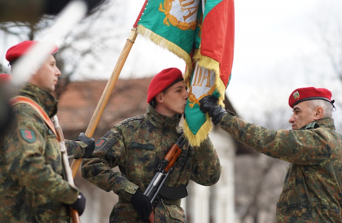 150 новопостъпили военнослужещи в 61-ва Стрямска бригада полагат клетва за вярност