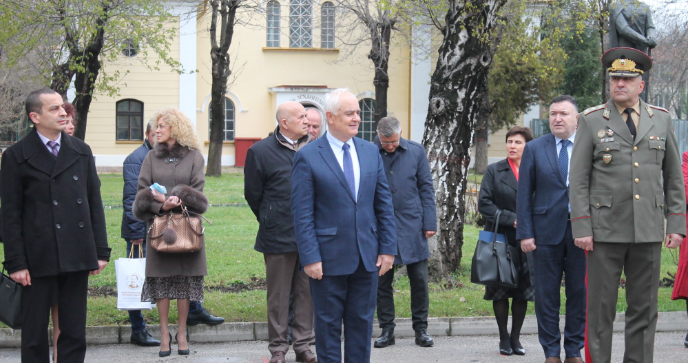 Кметът на Карлово взе участие в честванията на Военна академия „Георги  Раковски“