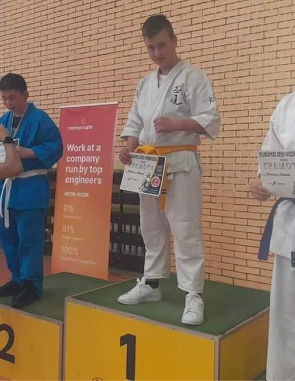 Кудо боецът Златин Радев от Сопот завоюва златен медал на дебютно състезание